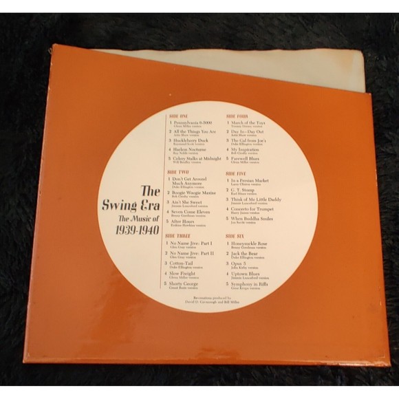 The Swing Era Music of 1939-1940 Real Dream Year LPs vinyl Book Time Life Record - Picture 6 of 10